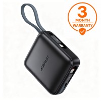 

                                    ACEFAST M23 10000mAh 22.5W Fast Charging Power Bank with Built-in USB-C & Lightning Cables